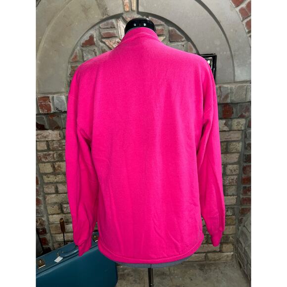 sweatshirt graphic hearts 1980s pink barbiecore - Picture 7 of 10